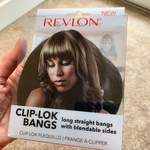 Revlon clip-loc bangs NEW